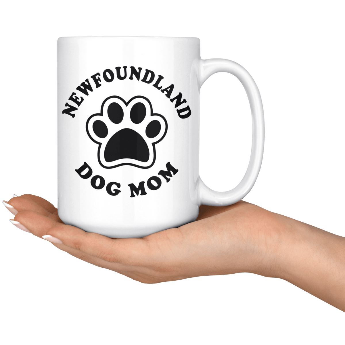 Newfoundland Dog Mom Coffee / Tea Ceramic Mug - 11oz / 15oz Drinkware