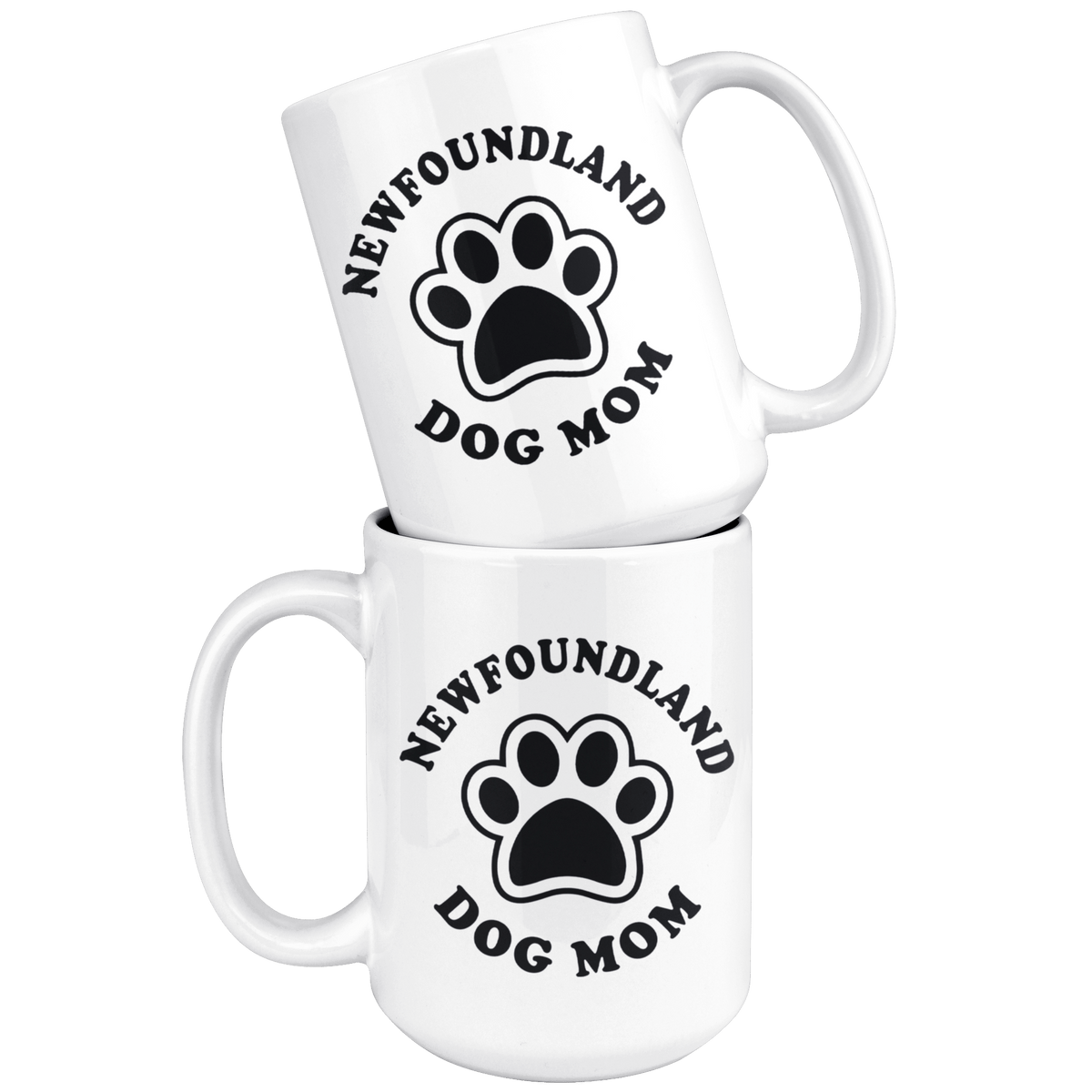 Newfoundland Dog Mom Coffee / Tea Ceramic Mug - 11oz / 15oz Drinkware