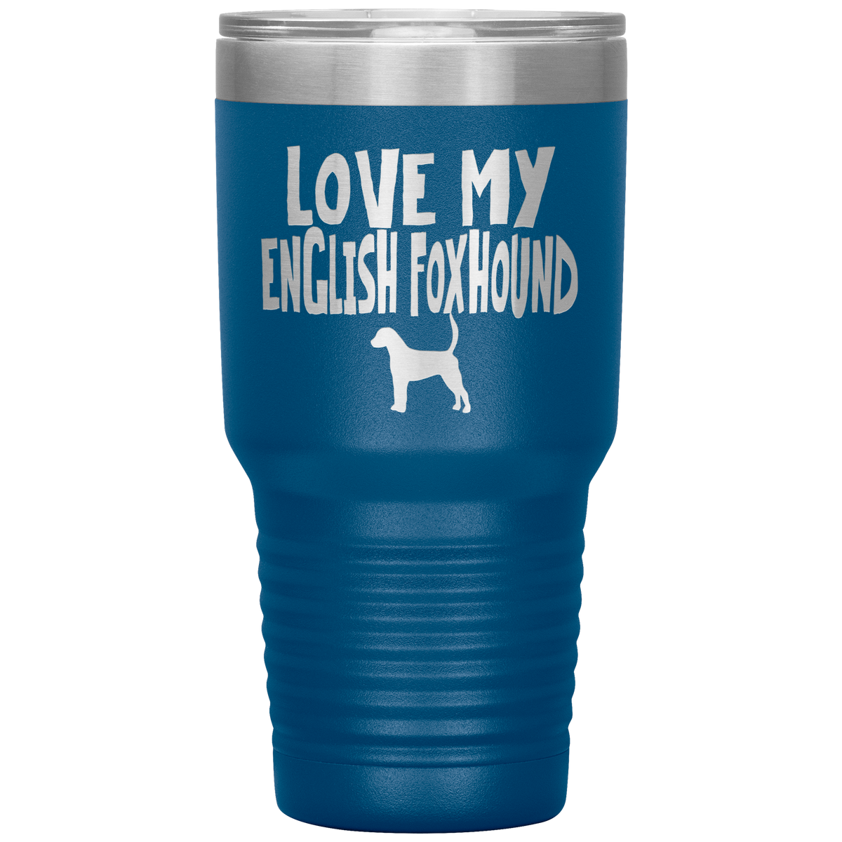 Love My English Foxhound 30 Oz Vacuum Tumbler