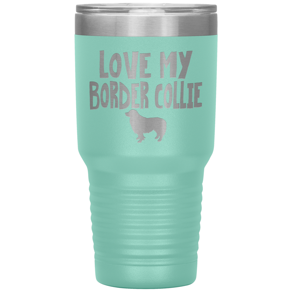 Love My Border Collie 30 Oz Vacuum Tumbler