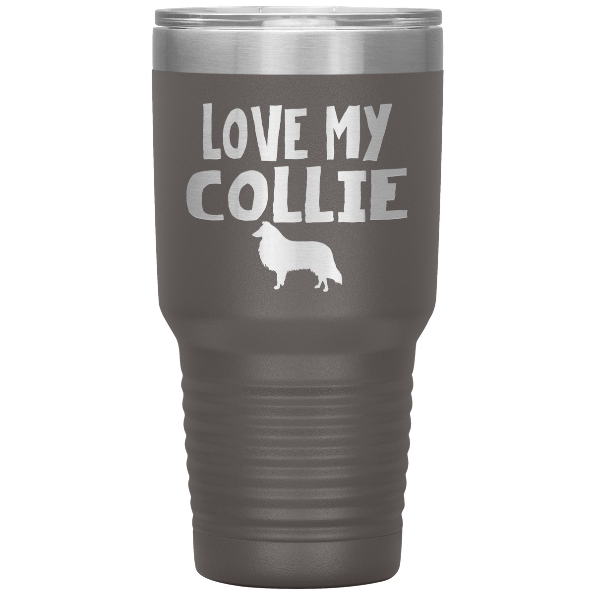 Love My Collie 30 Oz Vacuum Tumbler