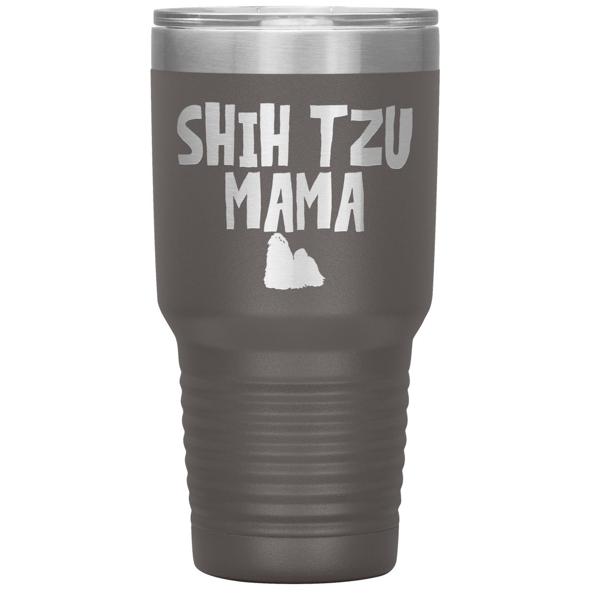 Shih Tzu Mama 30 Oz Vacuum Tumbler
