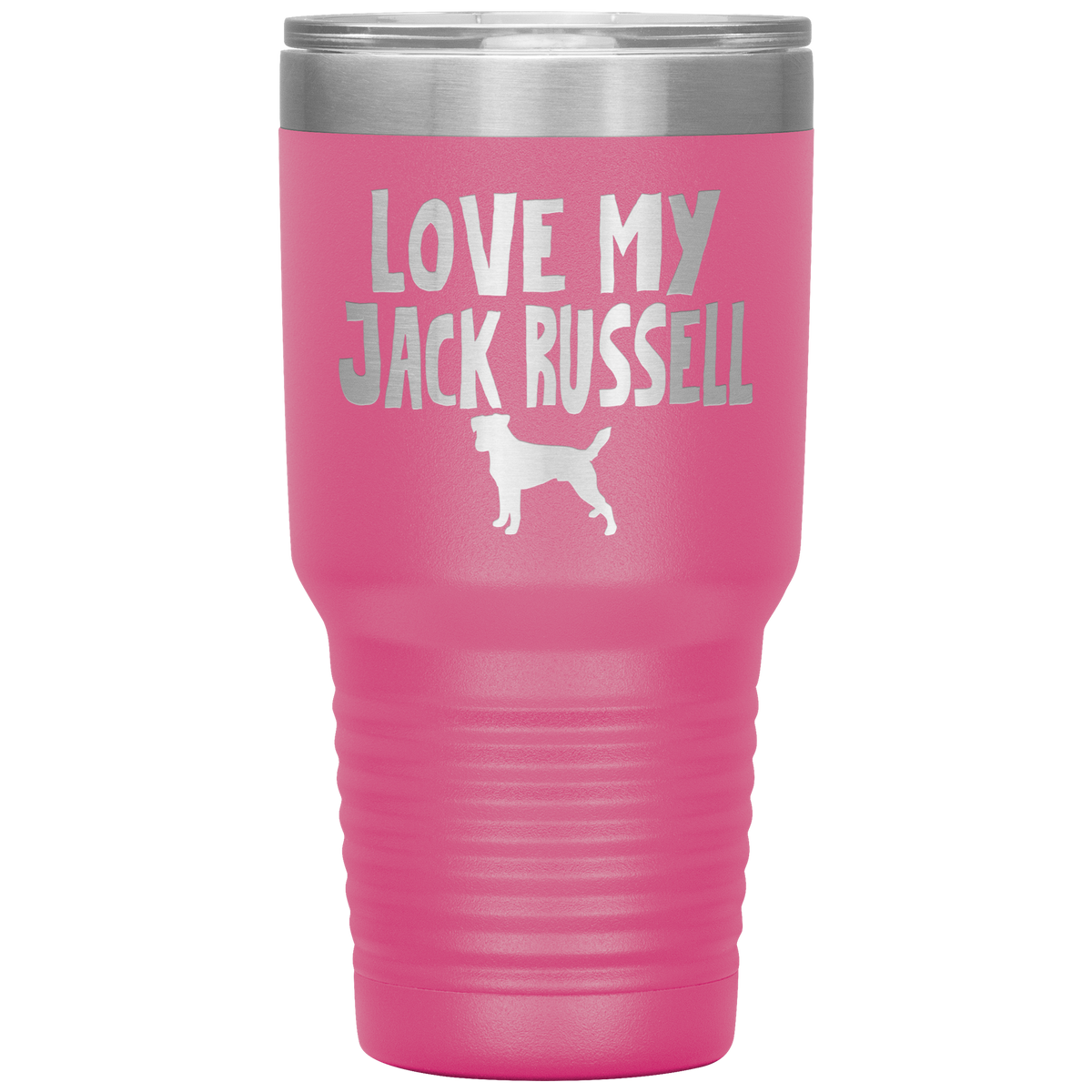 Love My Jack Russell 30 Oz Vacuum Tumbler