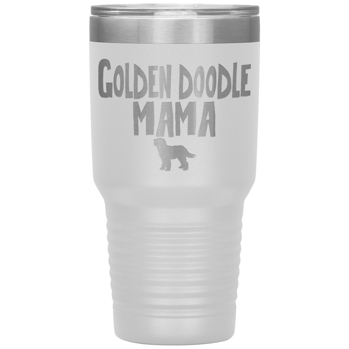 Golden Doodle Mama 30 Oz Vacuum Tumbler