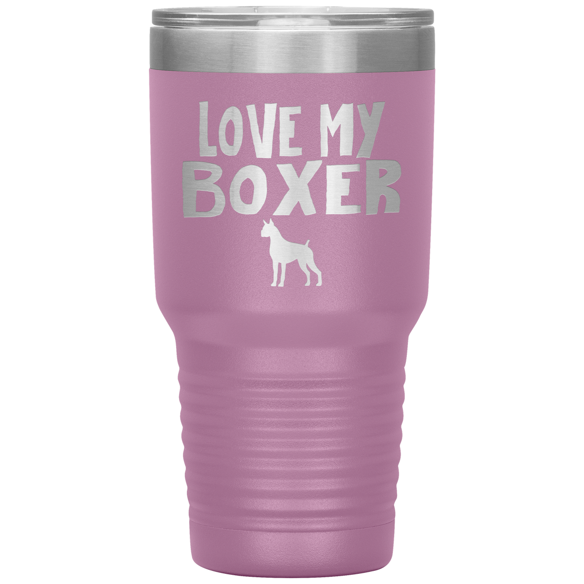 Love My Boxer 30 Oz Vacuum Tumbler