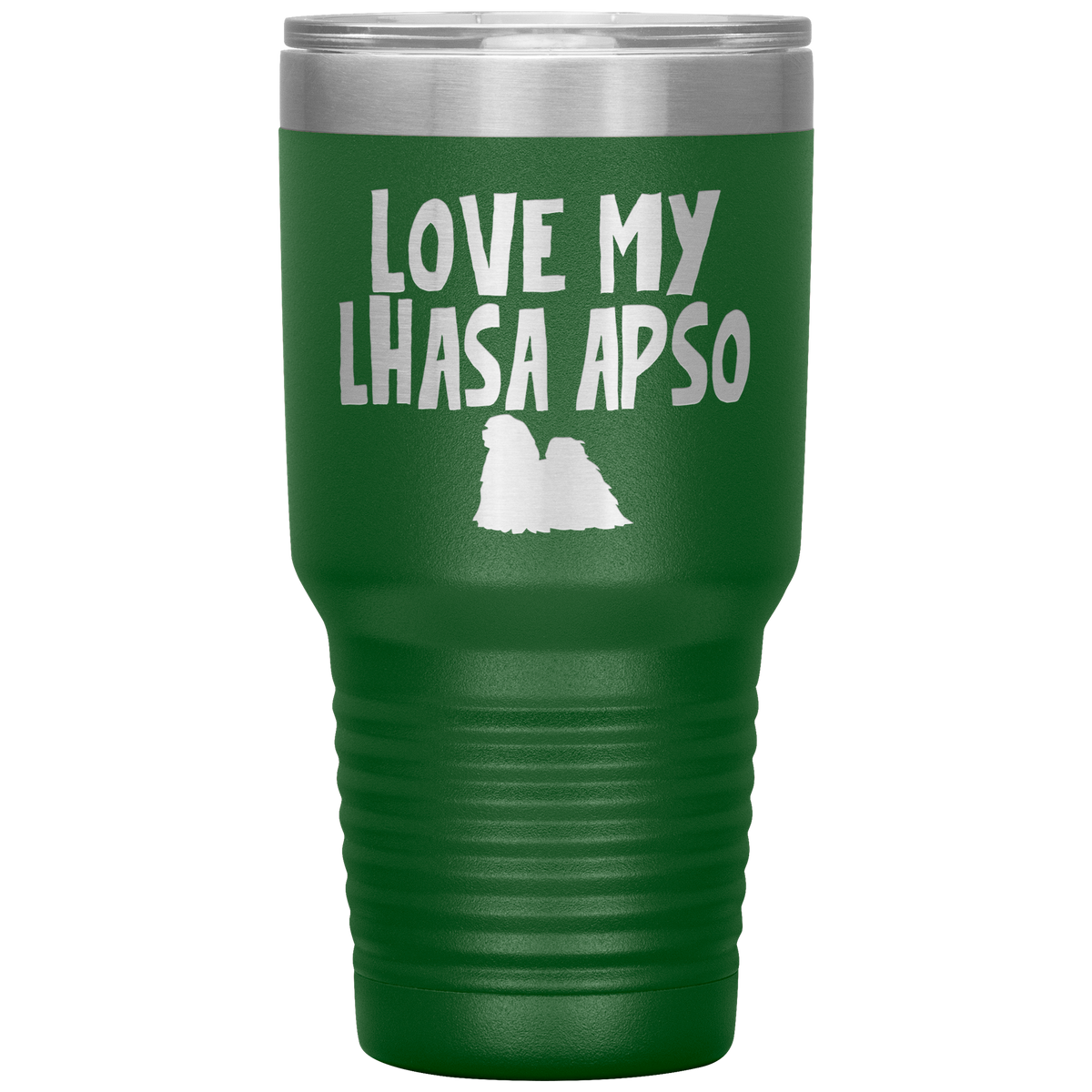 Love My Lhasa Apso 30 Oz Vacuum Tumbler
