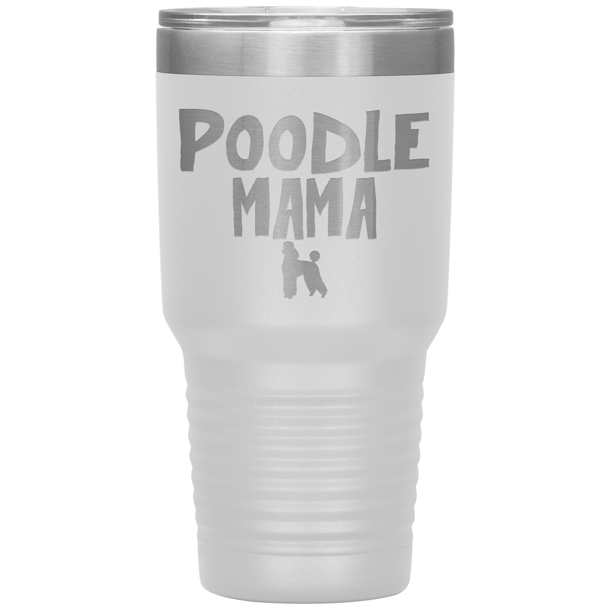 Poodle Mama 30 Oz Vacuum Tumbler