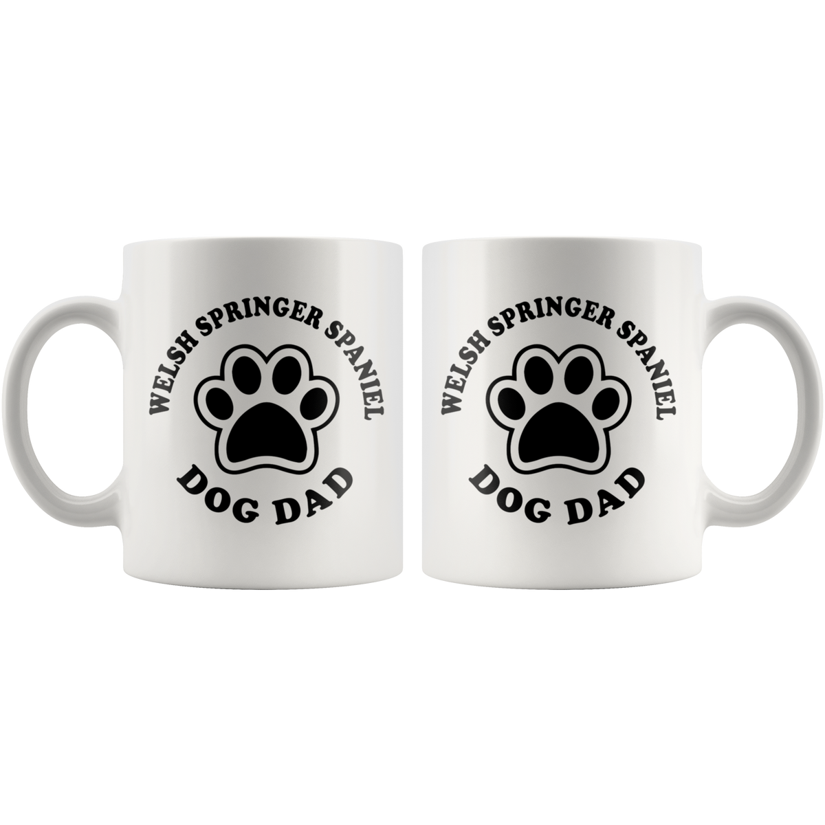 Welsh Springer Spaniel Dog Dad Coffee / Tea Ceramic Mug - 11oz / 15oz