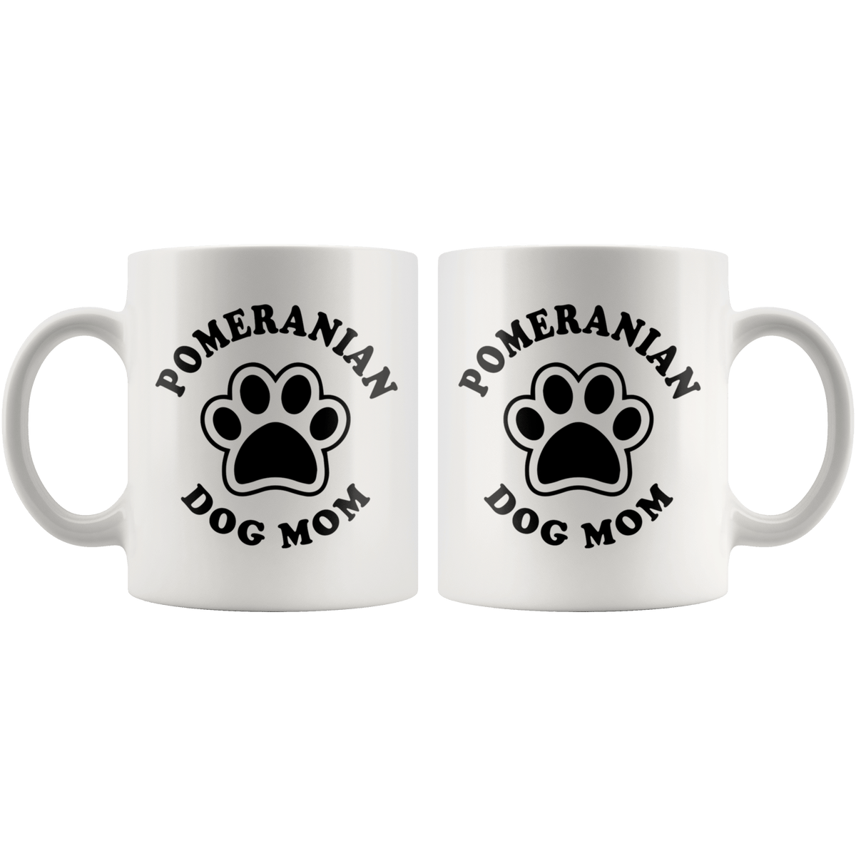 Pomeranian Dog Mom Coffee / Tea Ceramic Mug - 11oz / 15oz Drinkware