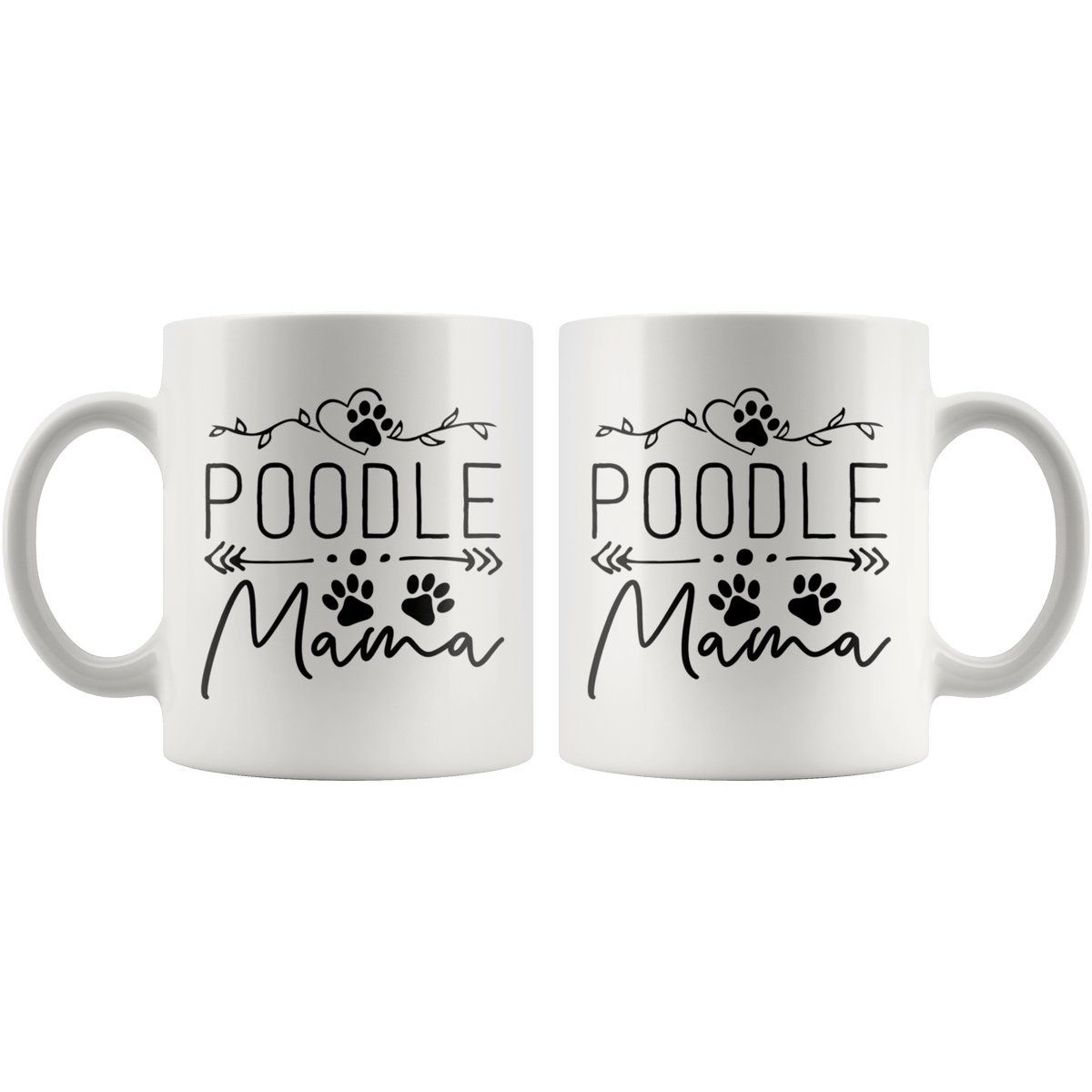 Poodle Dog Mama Coffee / Tea Ceramic Mug - 11oz / 15oz Drinkware