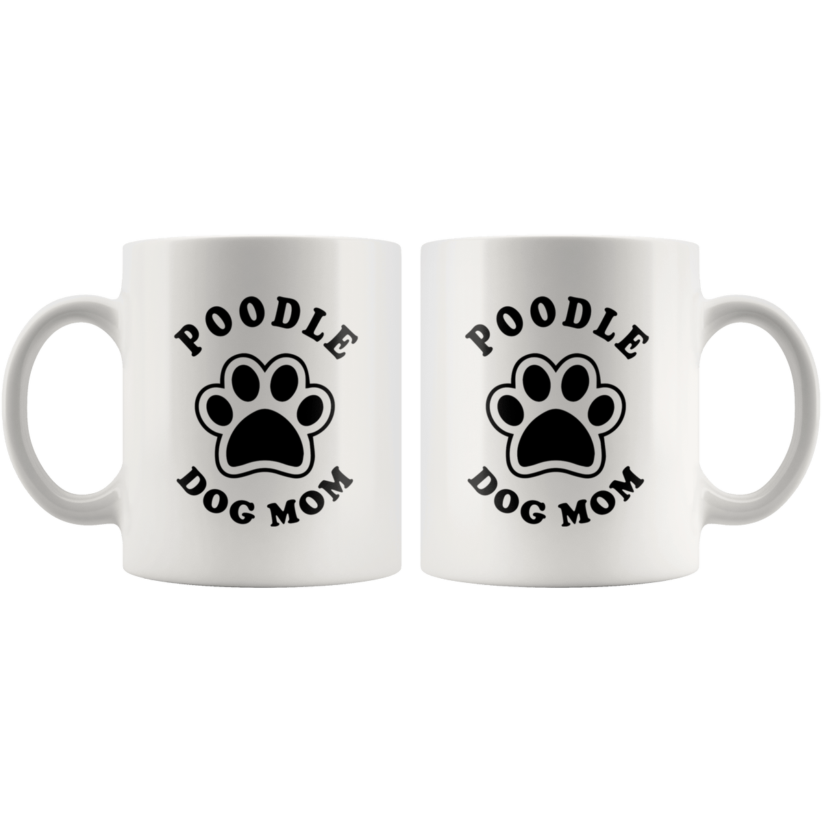Poodle Dog Mom Coffee / Tea Ceramic Mug - 11oz / 15oz Drinkware
