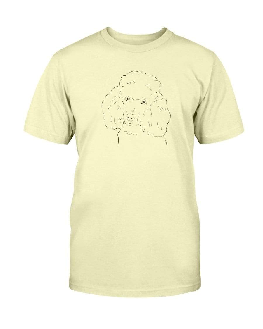 Poodle Doodle Doggies Super Soft Unisex T-Shirt Shirts Yellow / S