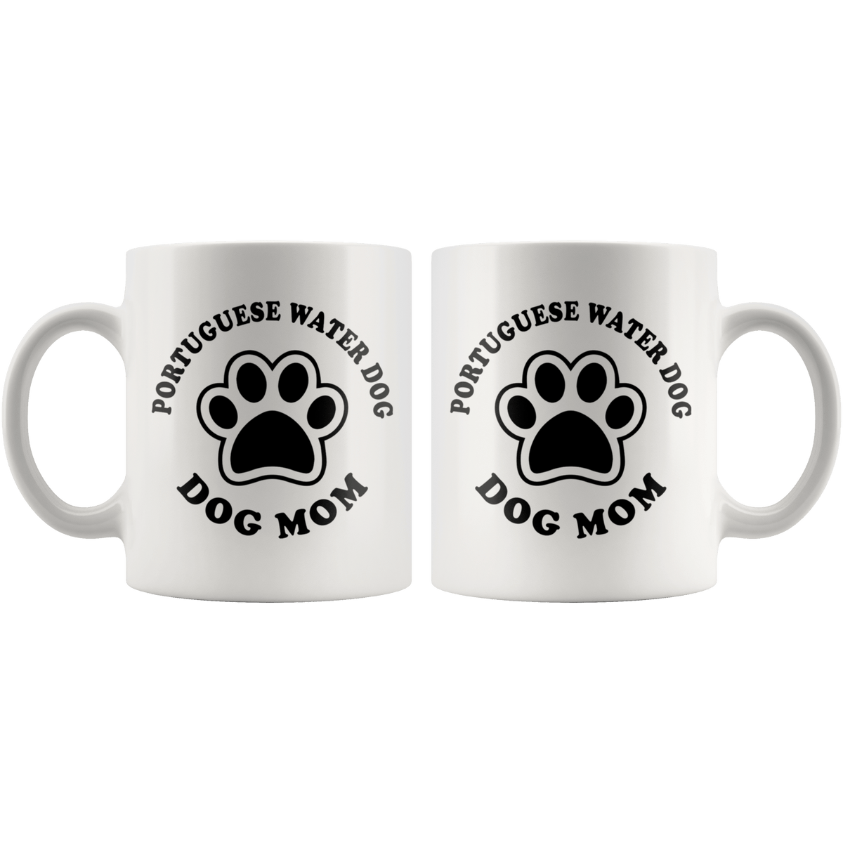 Portugese Water Dog Mom Coffee / Tea Ceramic Mug - 11oz / 15oz Drinkware