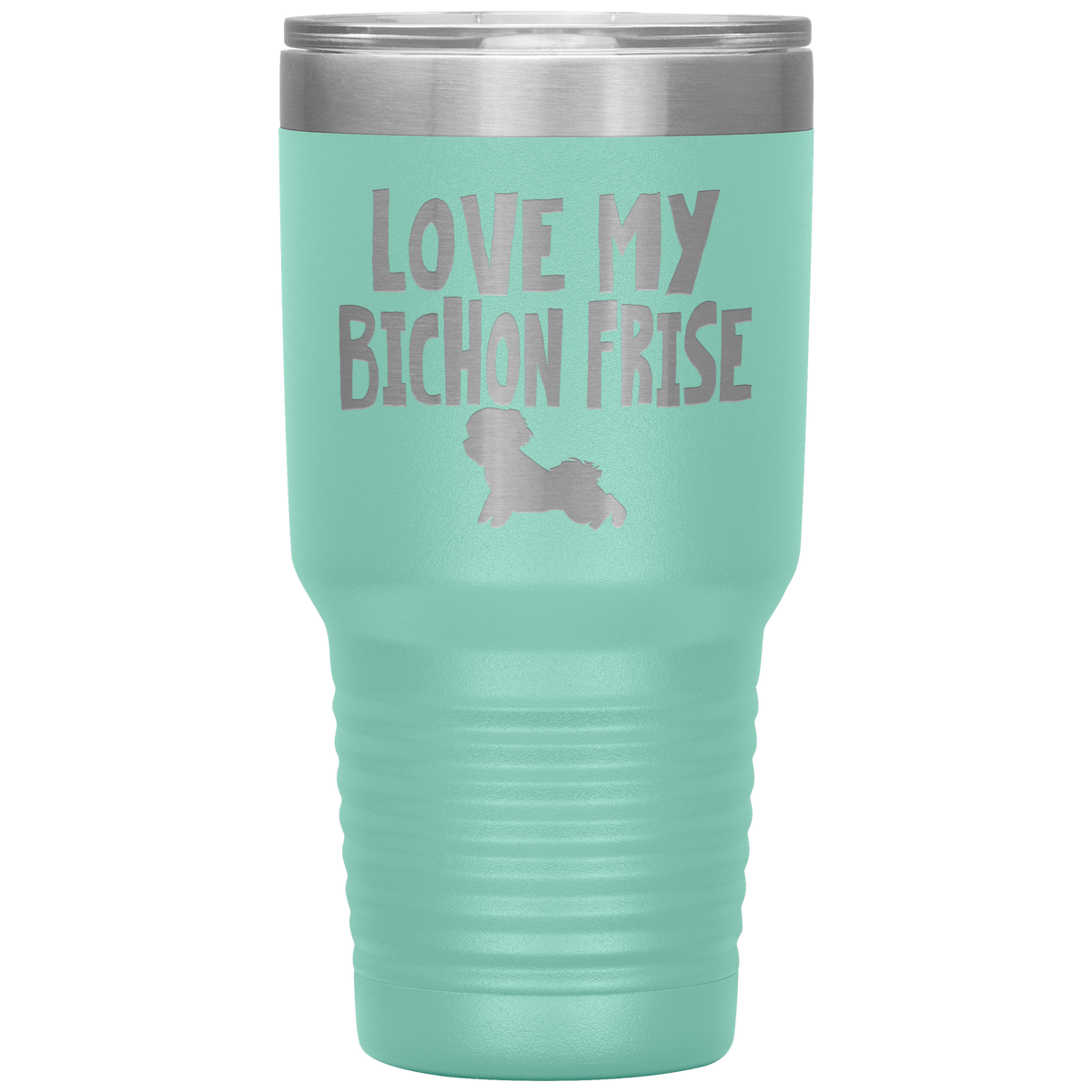 Love My Bichon Frise 30 Oz Vacuum Tumbler