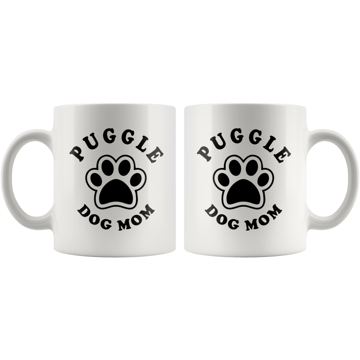 Puggle Dog Mom Coffee / Tea Ceramic Mug - 11oz / 15oz Drinkware