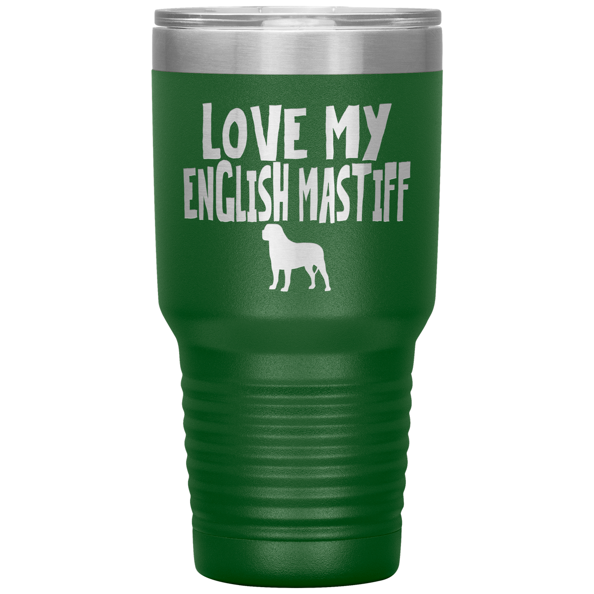 Love My English Mastiff 30 Oz Vacuum Tumbler