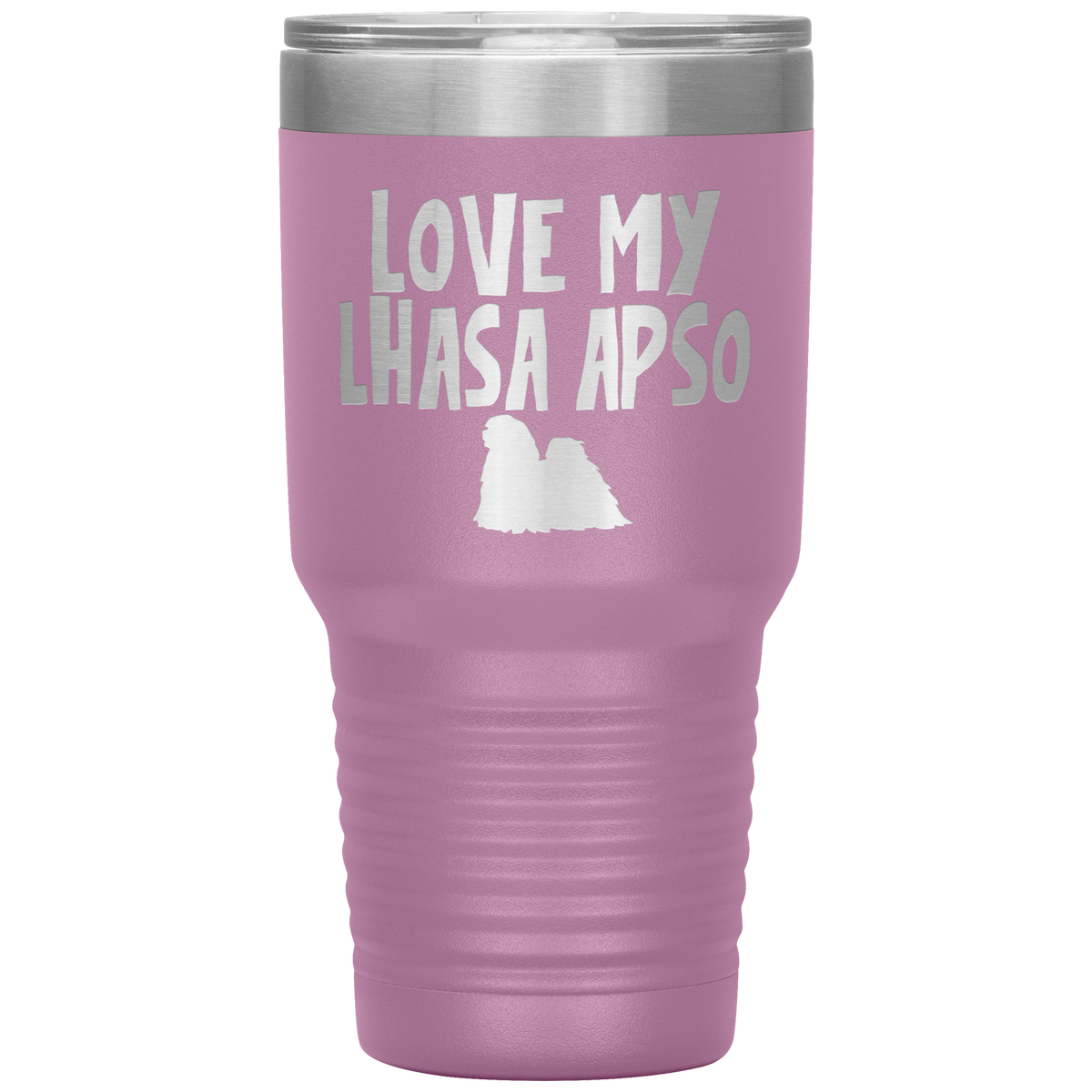 Love My Lhasa Apso 30 Oz Vacuum Tumbler