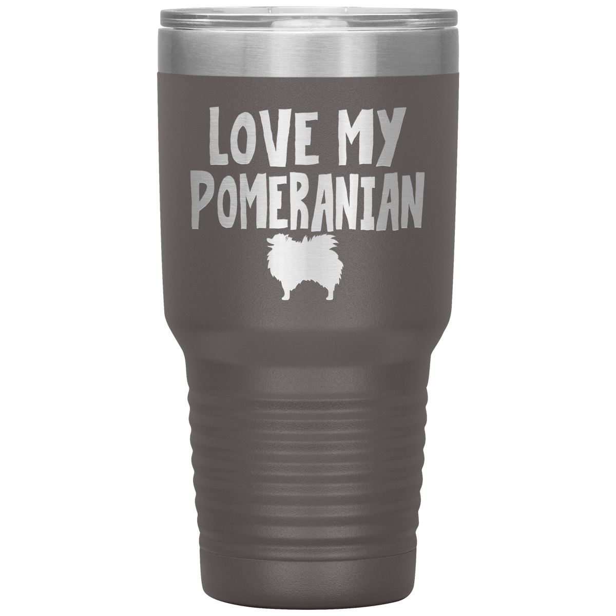 Love My Pomaranian 30 Oz Vacuum Tumbler