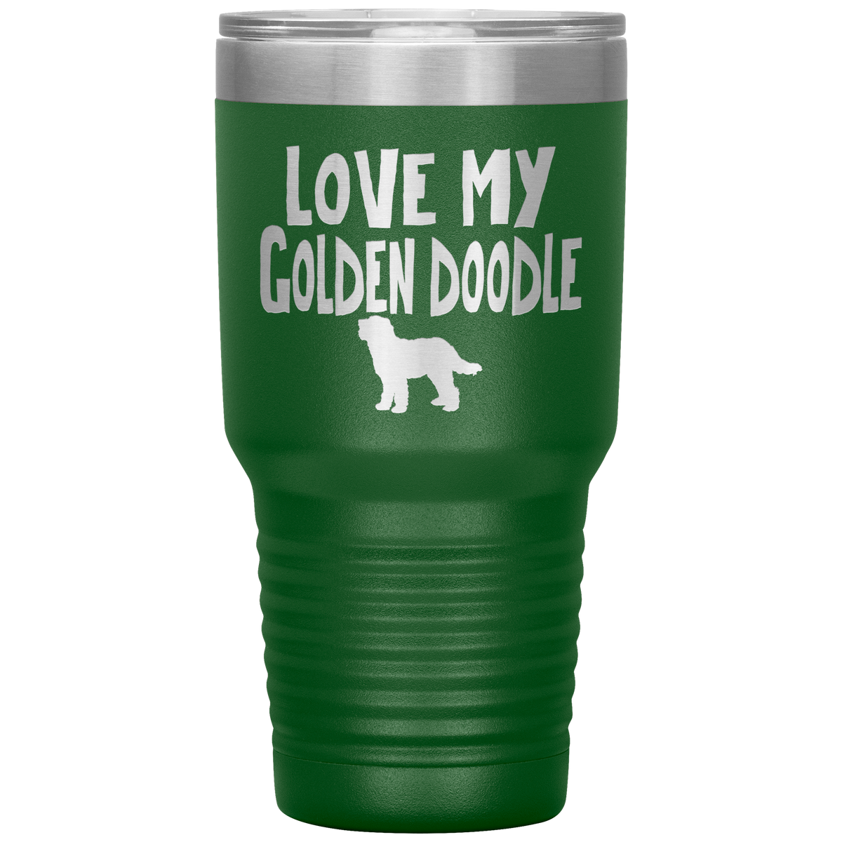 Love My Golden Doodle 30 Oz Vacuum Tumbler