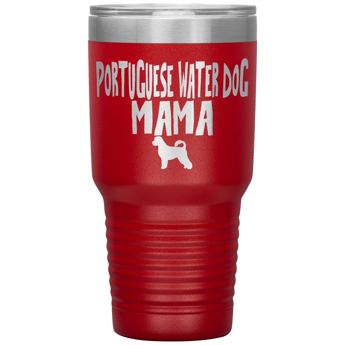 Portugese Water Dog Mama 30 Oz Vacuum Tumbler
