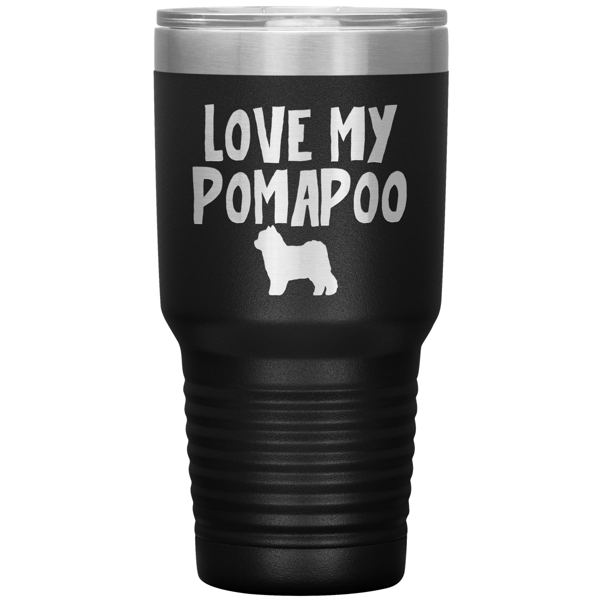 Love My Pomapoo 30 Oz Vacuum Tumbler