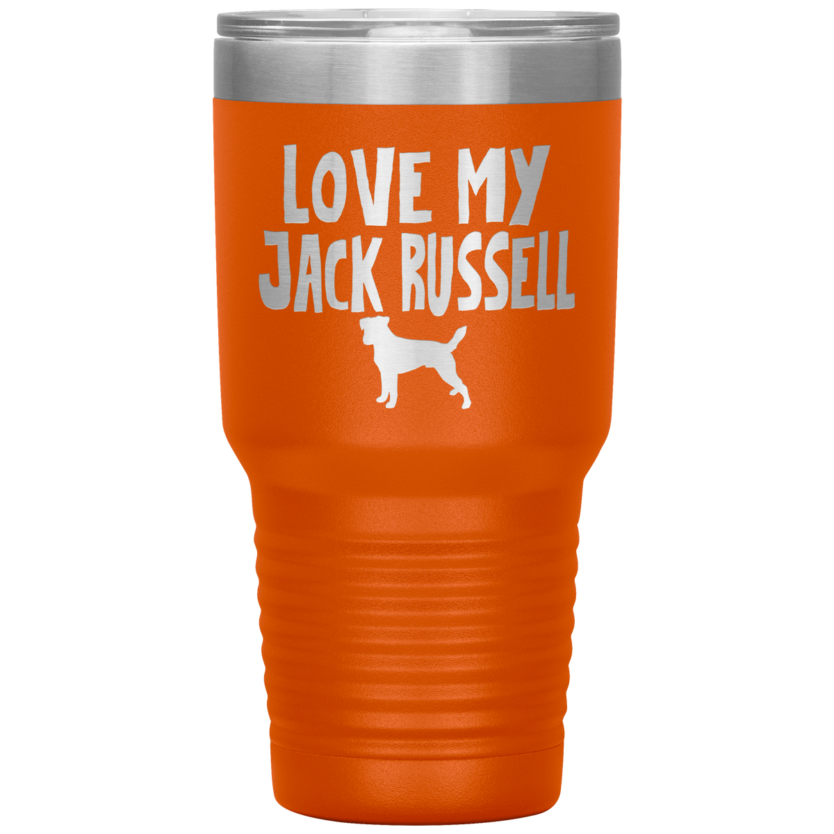 Love My Jack Russell 30 Oz Vacuum Tumbler