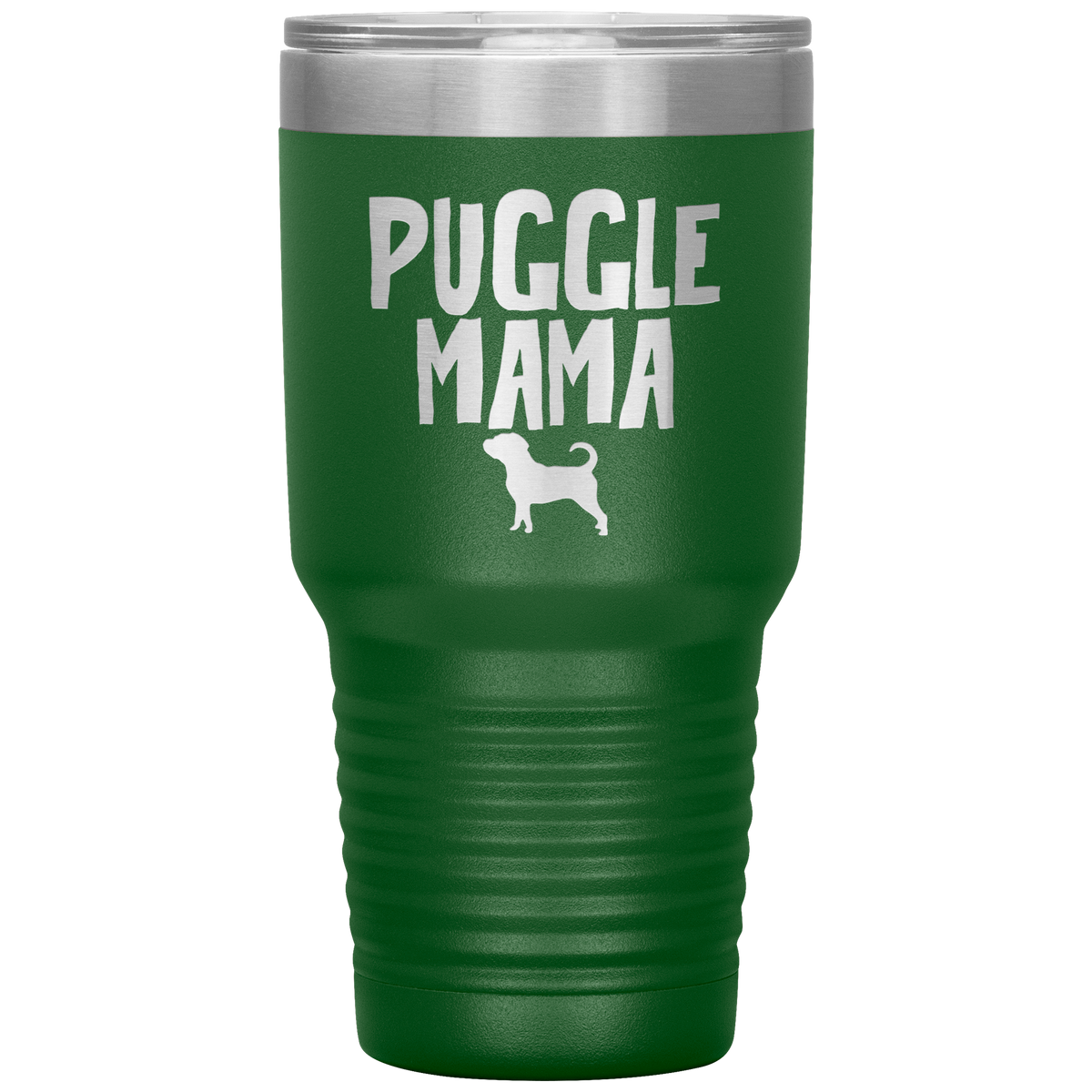 Puggle Mama 30 Oz Vacuum Tumbler