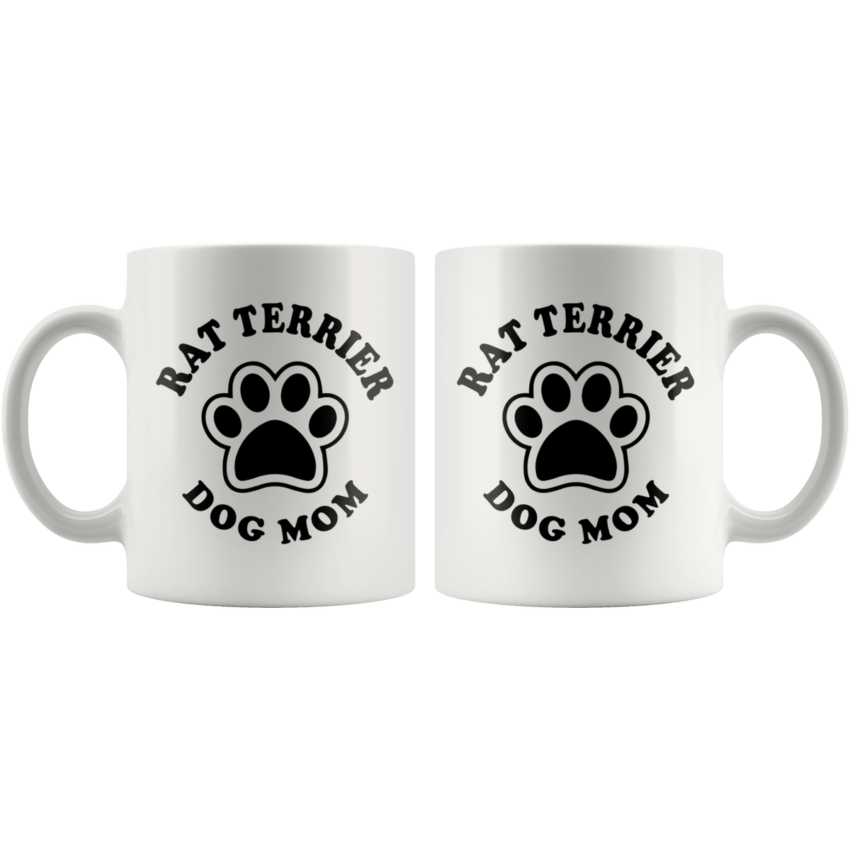 Rat Terrier Dog Mom Coffee / Tea Ceramic Mug - 11oz / 15oz Drinkware