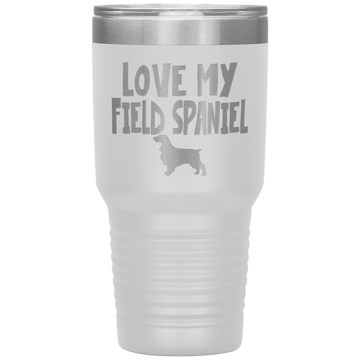 Love My Field Spaniel 30 Oz Vacuum Tumbler