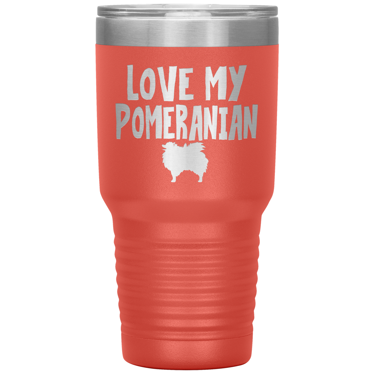 Love My Pomaranian 30 Oz Vacuum Tumbler