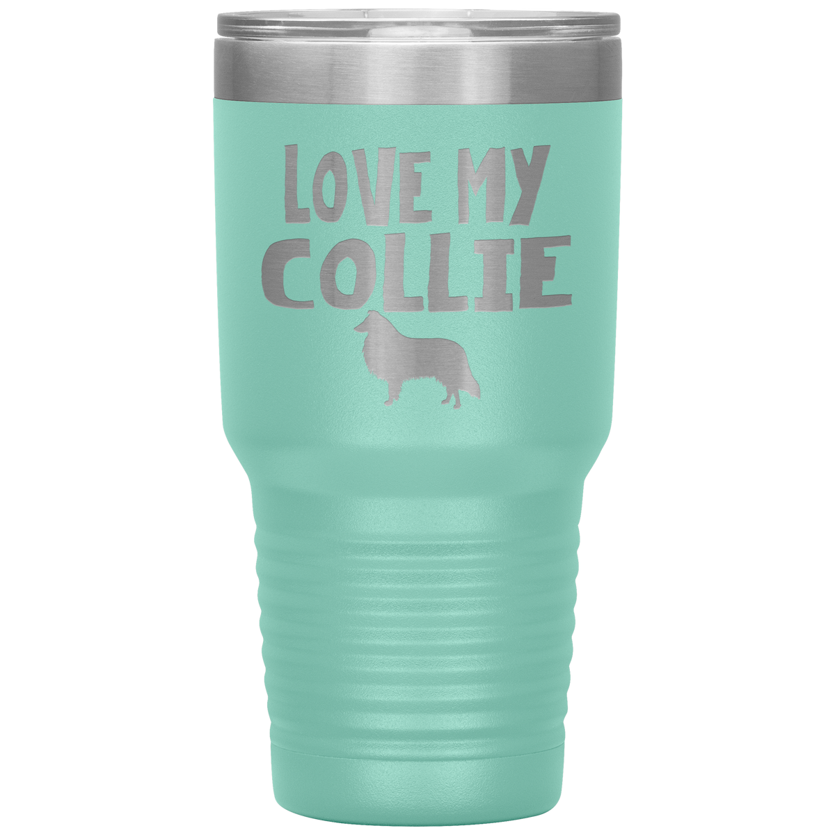 Love My Collie 30 Oz Vacuum Tumbler