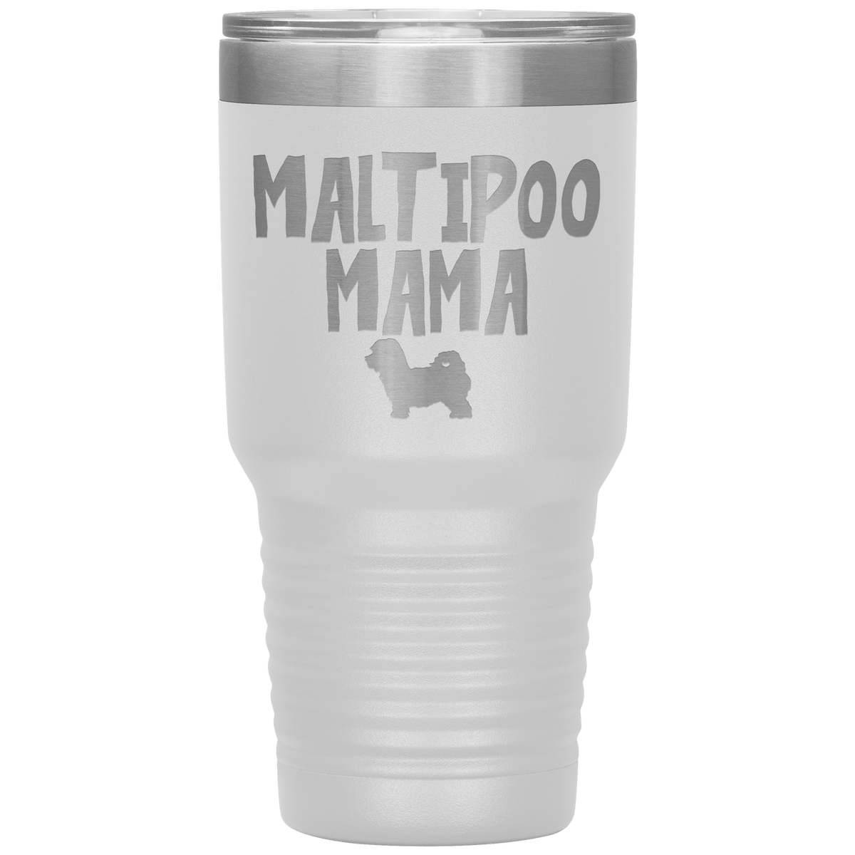 Maltipoo Mama 30 Oz Vacuum Tumbler