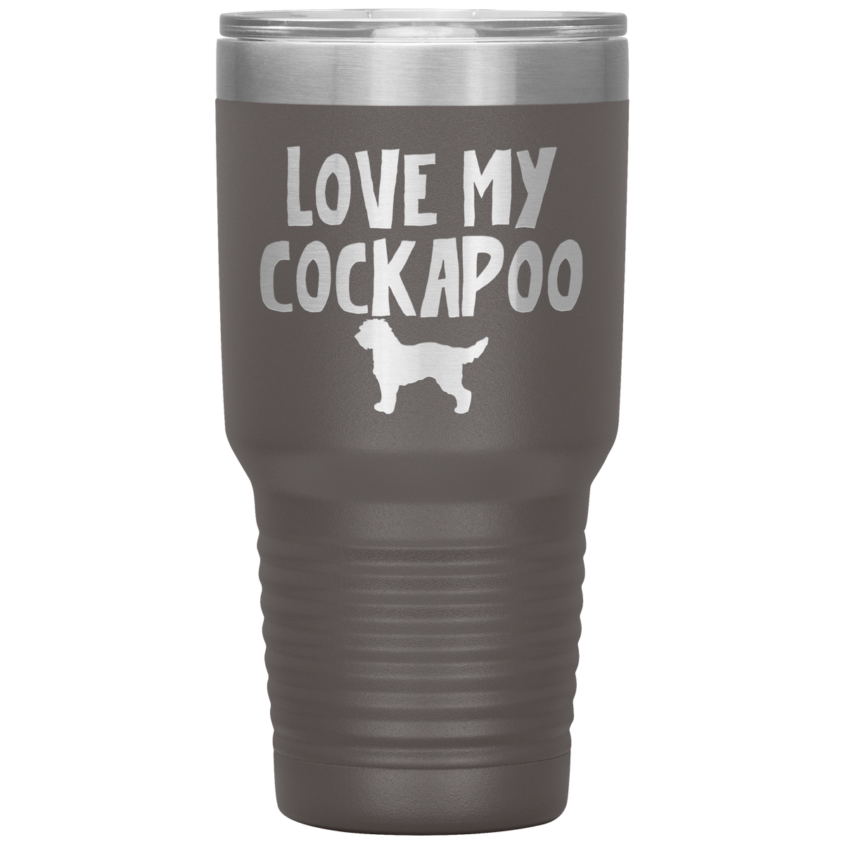Love My Cockapoo 30 Oz Vacuum Tumbler