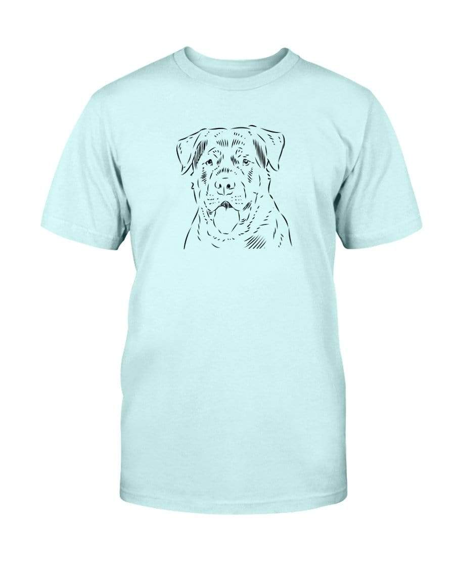 Rottweiler Doodle Doggies Super Soft Unisex T-Shirt Shirts Mint / S
