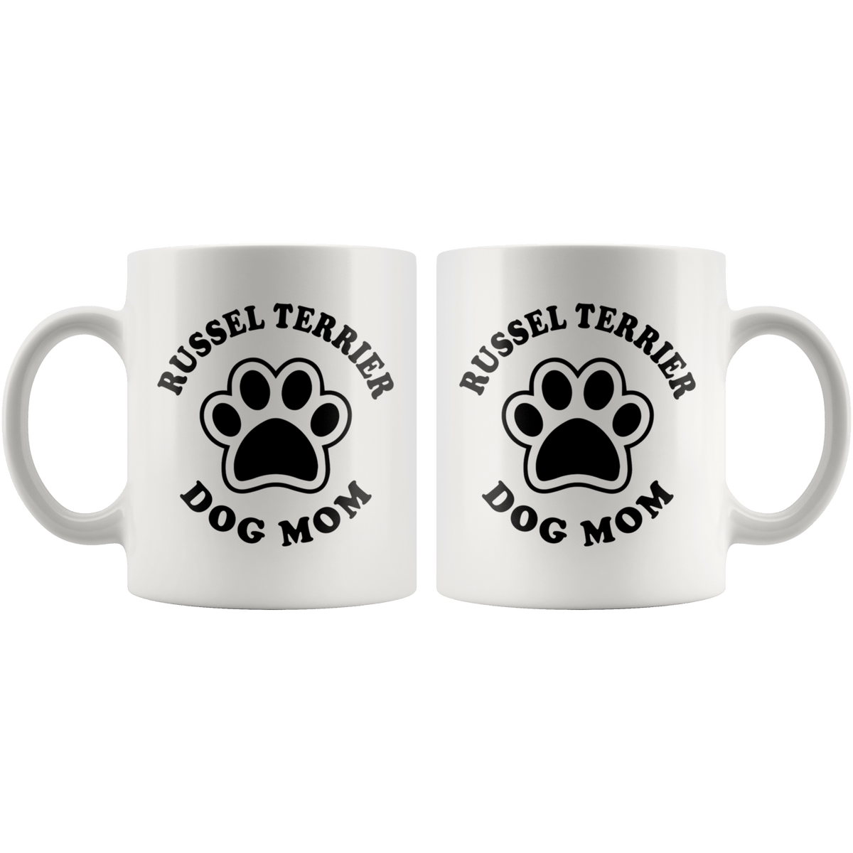 Russel Terrier Dog Mom Coffee / Tea Ceramic Mug - 11oz / 15oz Drinkware
