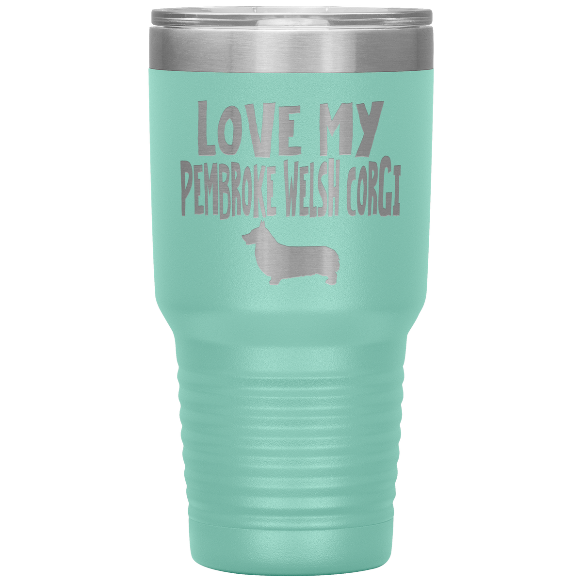 Love My Pembroke Welsh Corgi 30 Oz Vacuum Tumbler