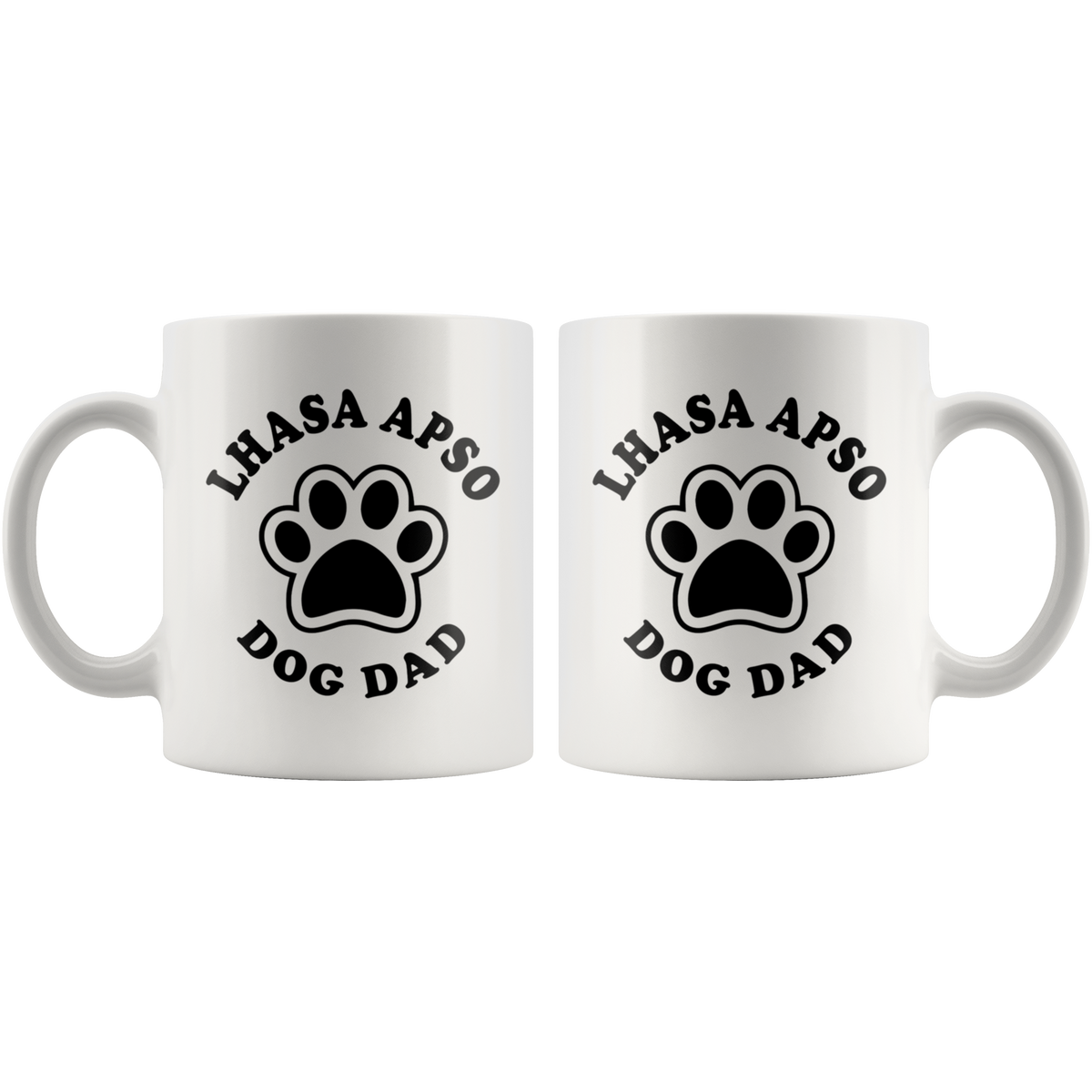 Lhasa Apso Dog Mom Coffee / Tea Ceramic Mug - 11oz / 15oz