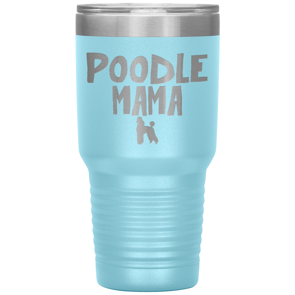 Poodle Mama 30 Oz Vacuum Tumbler