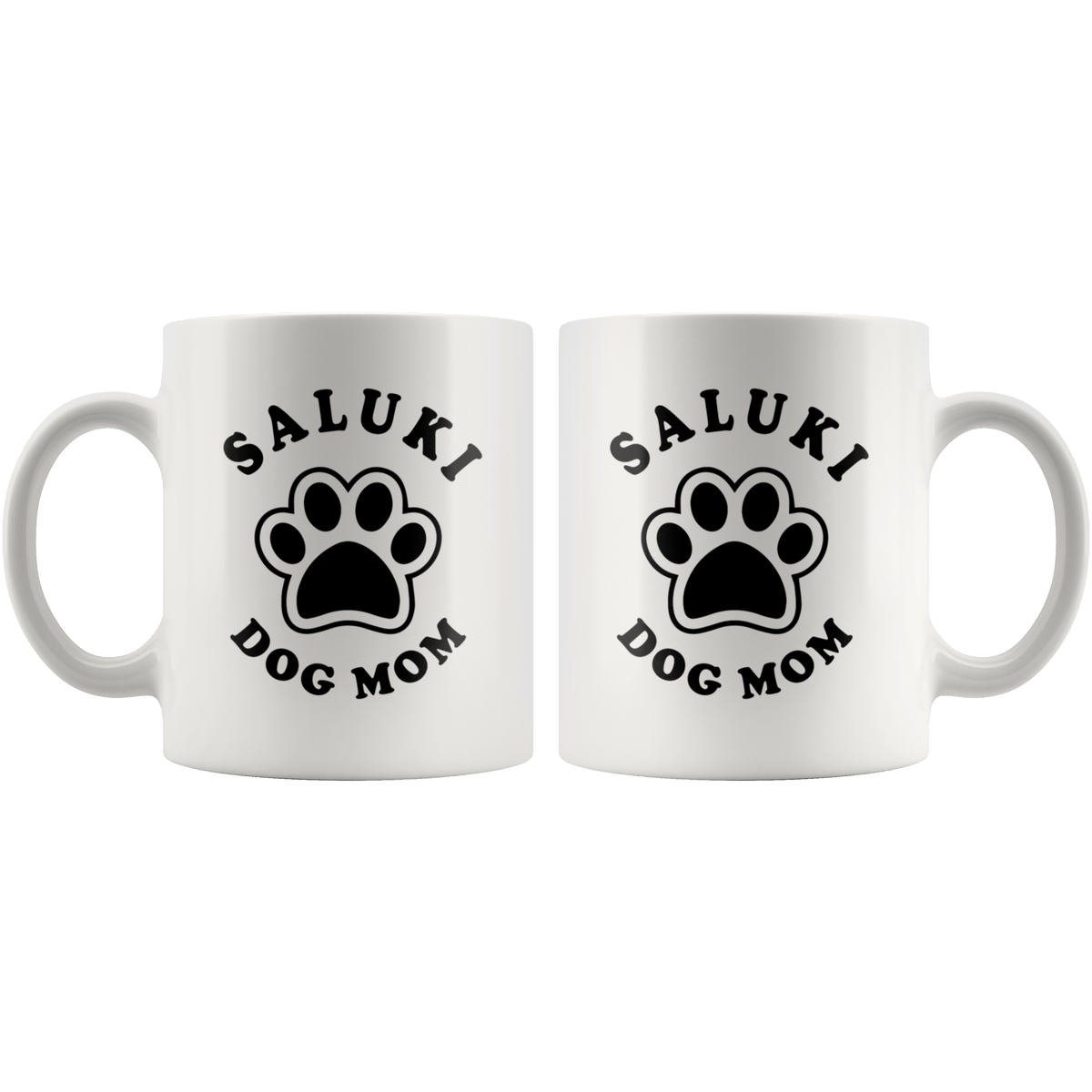 Saluki Dog Mom Coffee / Tea Ceramic Mug - 11oz / 15oz Drinkware