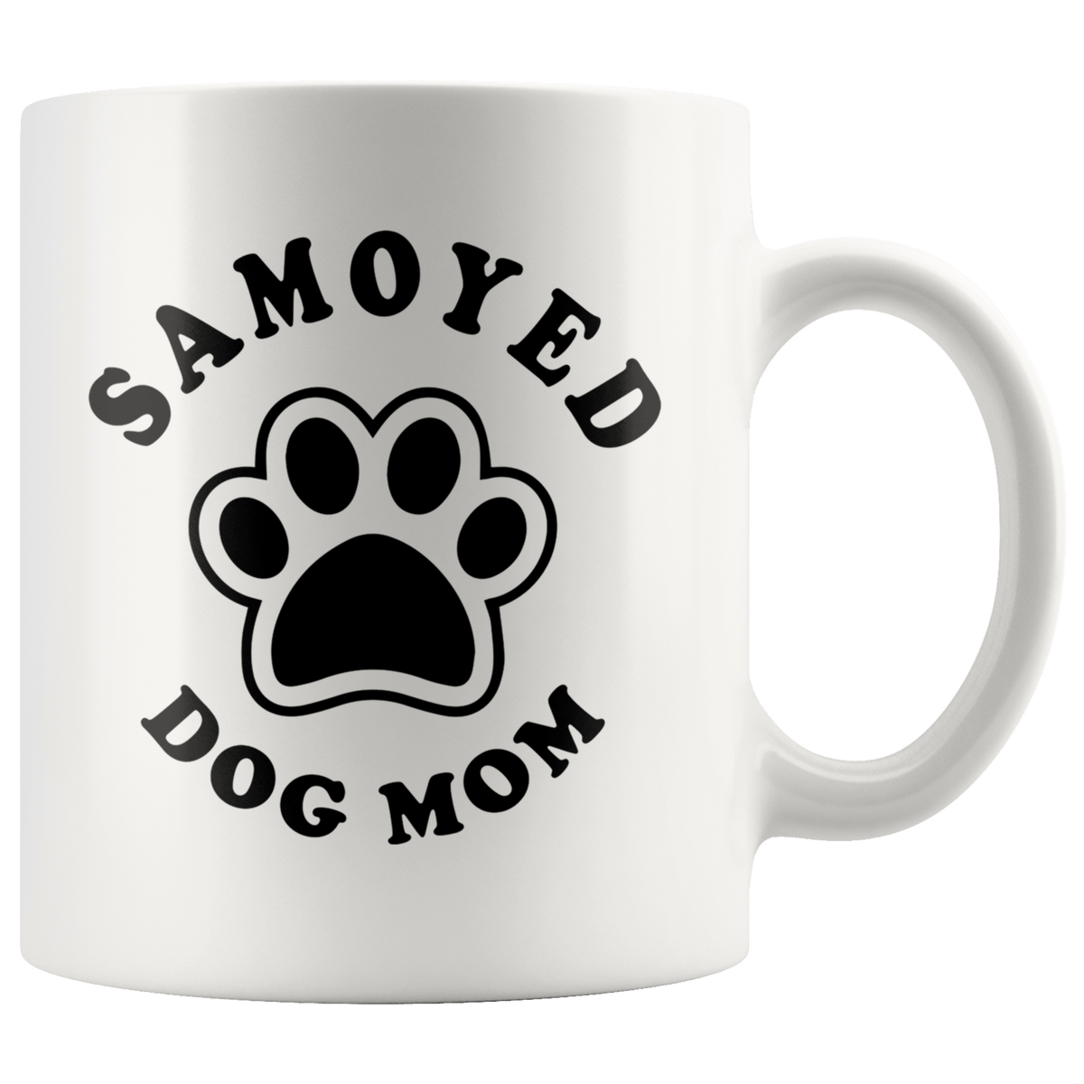 Samoyed Dog Mom Coffee / Tea Ceramic Mug - 11oz / 15oz Drinkware 11oz Mug