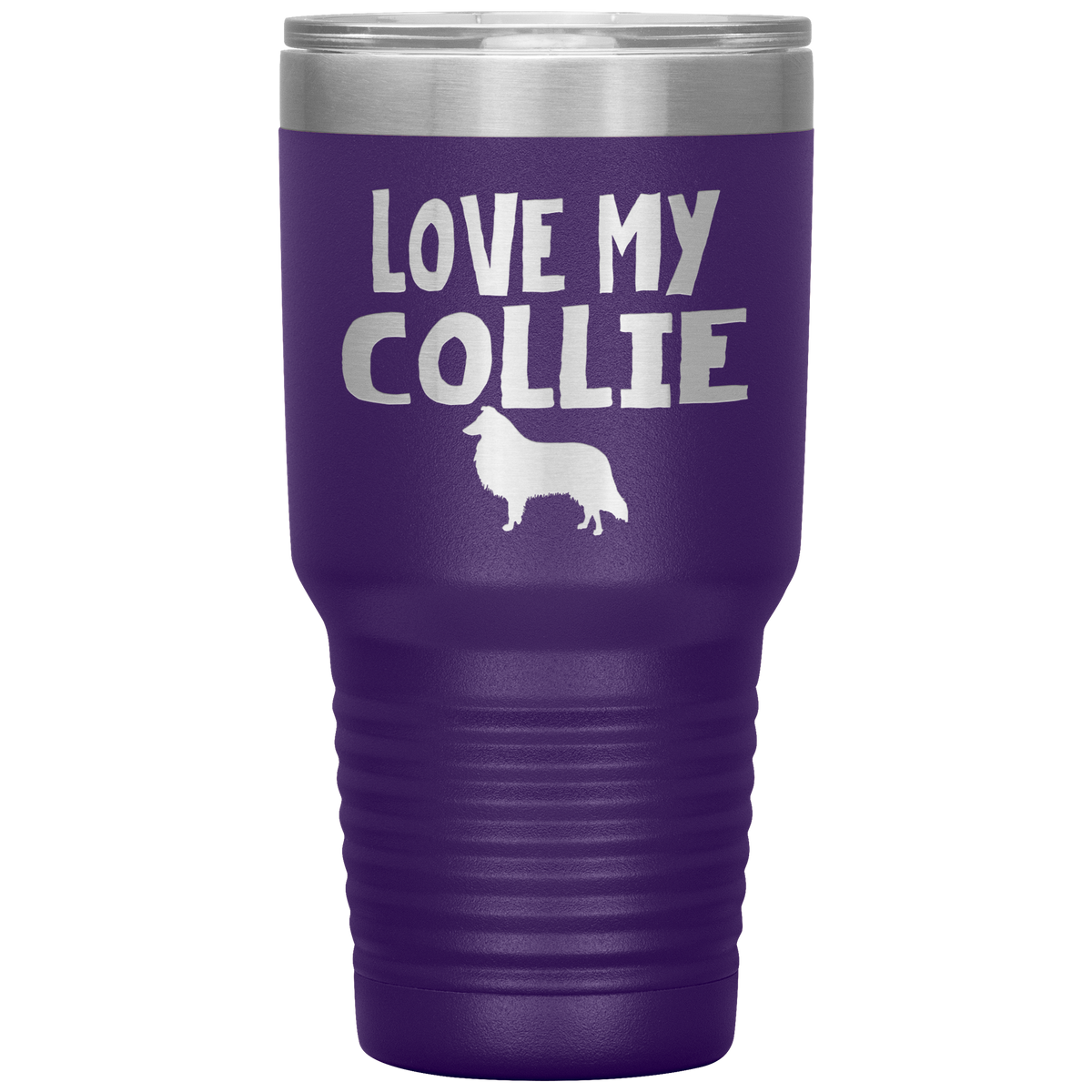 Love My Collie 30 Oz Vacuum Tumbler
