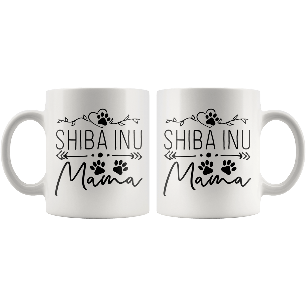 Shiba Inu Dog Mama Coffee / Tea Ceramic Mug - 11oz / 15oz Drinkware