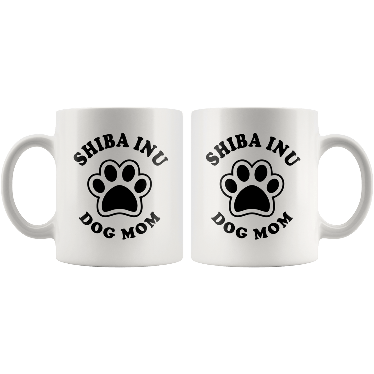 Shiba Inu Dog Mom Coffee / Tea Ceramic Mug - 11oz / 15oz Drinkware