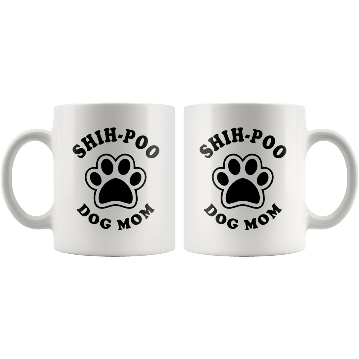 Shih-Poo Dog Mom Coffee / Tea Ceramic Mug - 11oz / 15oz Drinkware