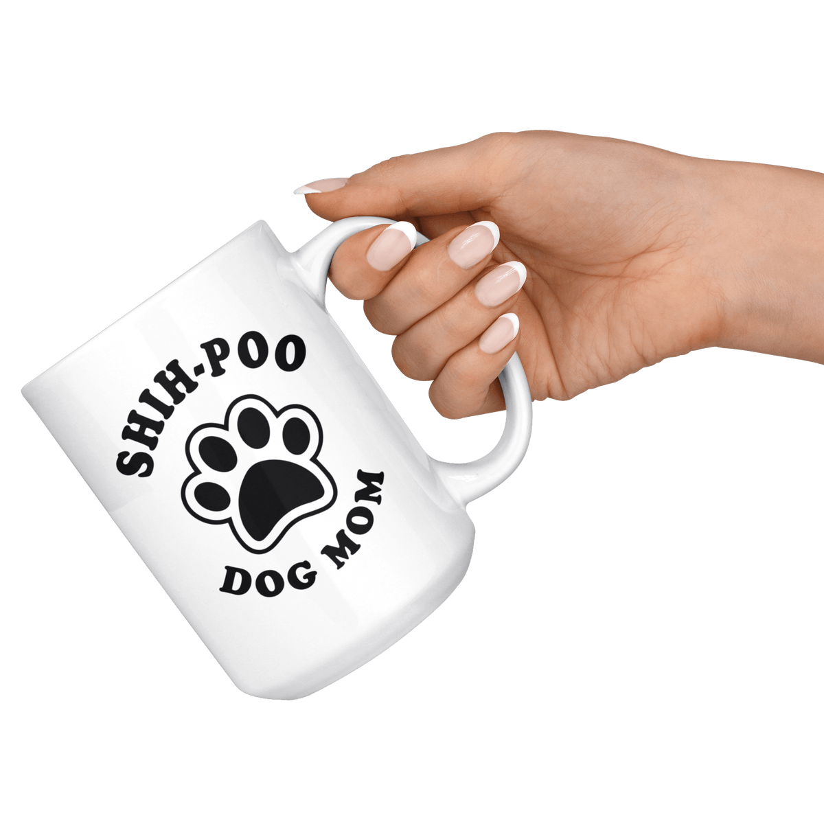 Shih-Poo Dog Mom Coffee / Tea Ceramic Mug - 11oz / 15oz Drinkware