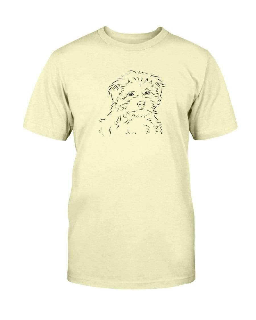 Shih Poo Doodle Doggies Super Soft Unisex T-Shirt Shirts Yellow / S