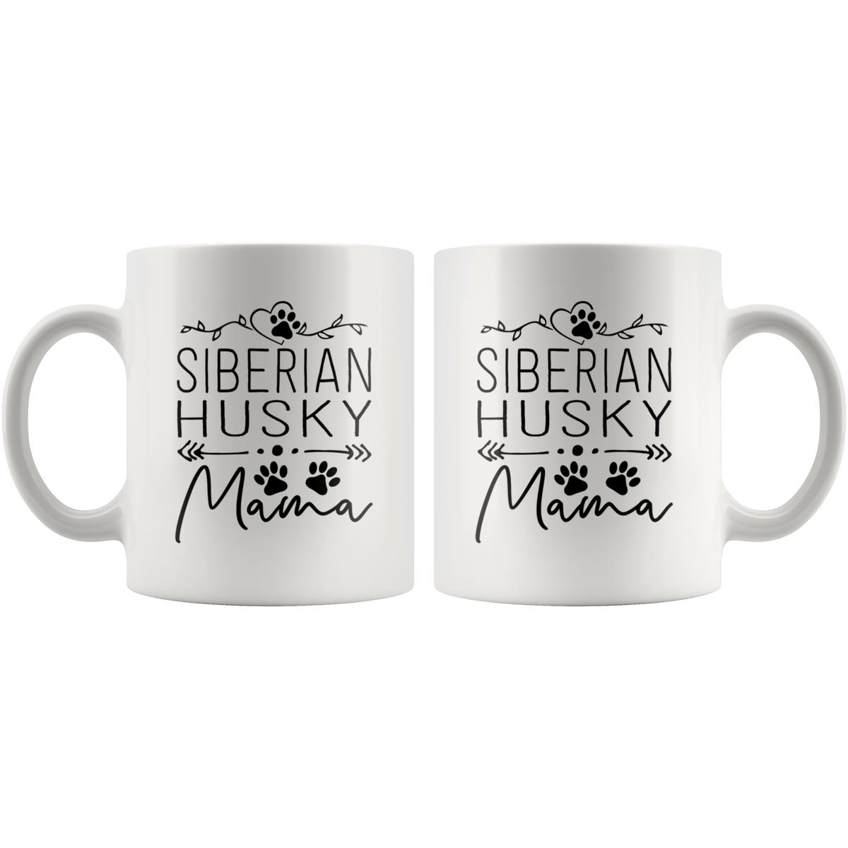 Siberian Husky Dog Mama Coffee / Tea Ceramic Mug - 11oz / 15oz Drinkware