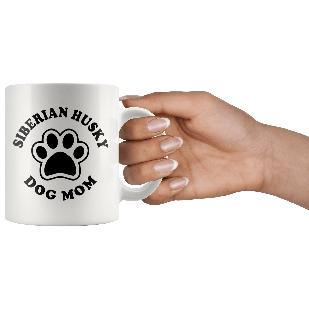 Siberian Husky Dog Mom Coffee / Tea Ceramic Mug - 11oz / 15oz Drinkware