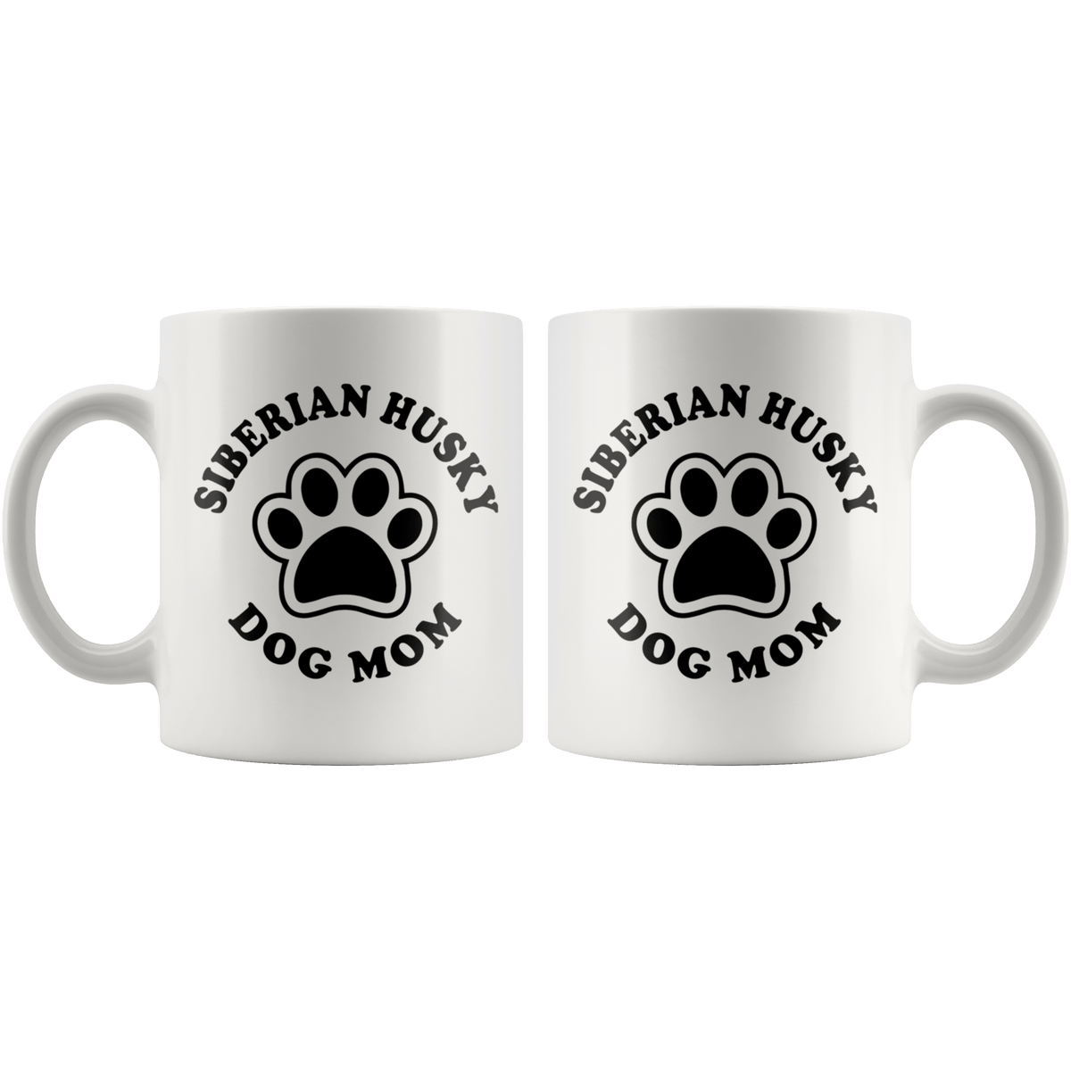 Siberian Husky Dog Mom Coffee / Tea Ceramic Mug - 11oz / 15oz Drinkware