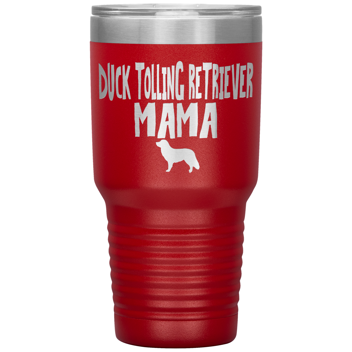 Duck Tolling Retriever Mama 30 Oz Vacuum Tumbler